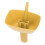 ABS Ice Pop Holder for Kids, Drip Proof, Yellow, with Straw 14