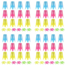 Simulator Tees, 72 Stuks Indoor Tees Mat Tees Plastic Tees Oefen Tees, Lang + Kort