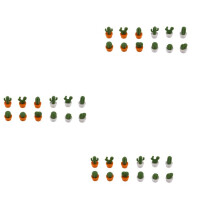 36 Pcs Cute Cactus Refrigerator Magnets,Decorative Fridge Magnet Locker Magnet,Perfect Fridge Magnets for House Office