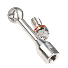 Stainless Steel Hydraulic Reinforced Brake Clutch Oil Hose Pipe Banjo Fitting for Motorcycle ATV Dirt Bike Buggy A1