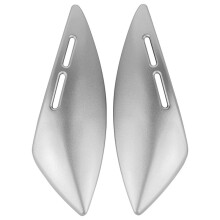 Motorcycle Fuel Tank Lower Side Panel Fairing for Z900RS 2018-2024 Side Fairing Cover Accessories (Silver)