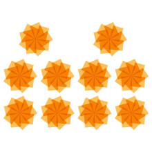 90St Gelljusfilter FäRgkorrigering FäRgade ÖVerläGg Filmbelysning Gelfilter för Film, Video, Foto, Scen (Orange)