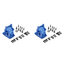 2X Cloison de BoîTier de BoîTe de Vitesses en MéTal pour ARRMA 1/8 6S KRATON Typhon Outcast 1/7 Infraction Limitless Mojave Upgrade Parts, 1