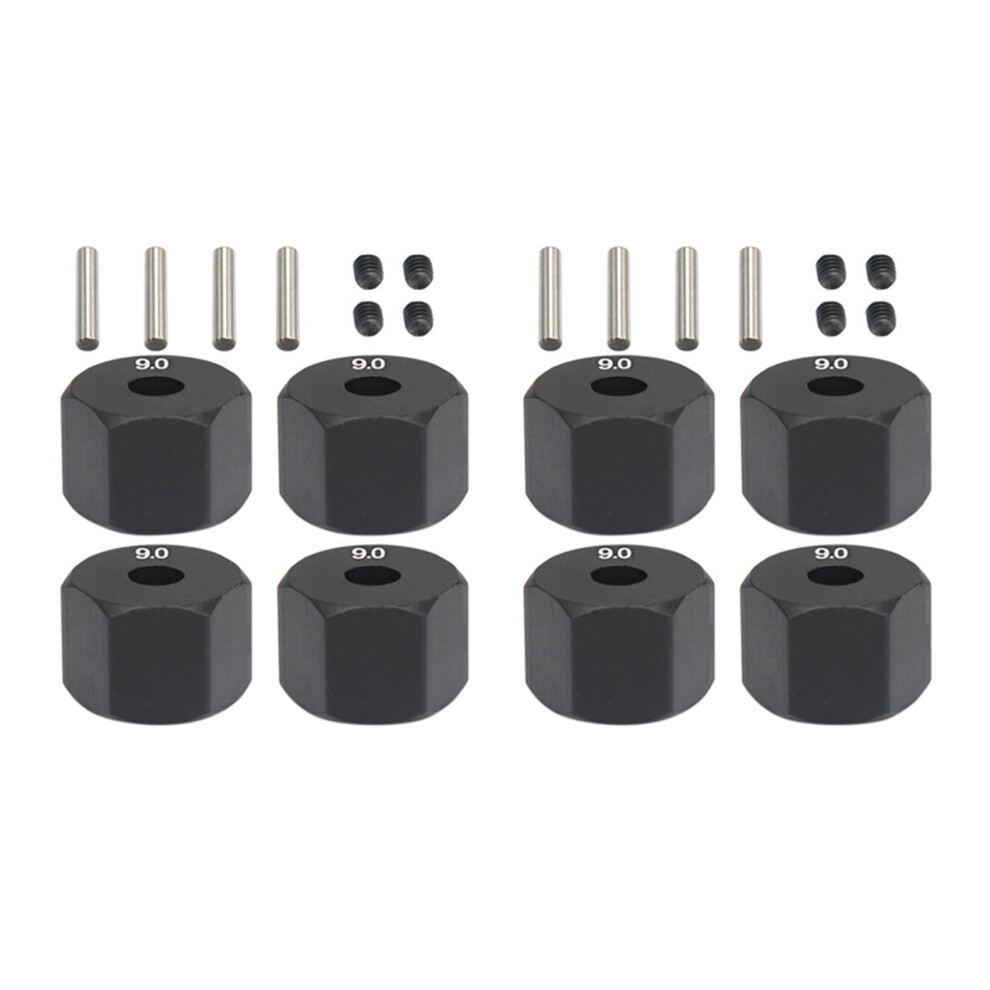 8Pcs 12Mm Wheel Hex Hub Thickness For 1/10 Rc Crawler Axial Scx10 Traxxax Trx4 Mst Rc Car Part,9Mm 4713743670985