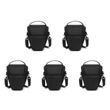 5X Camera Bag Triangle Camera Case Shoulder Case Digital Camera Bag for DSLR SLR Camera