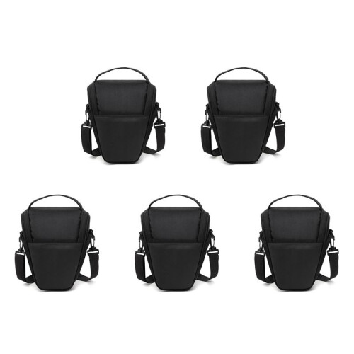 5X Camera Bag Triangle Camera Case Shoulder Case Digital Camera Bag for DSLR SLR Camera