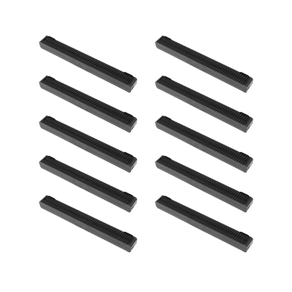 Photos - SUP & Surfing Accessories, etc Jojomino 10X Surfing Longboard Accessories Surfboard Fin Box 10 Inch Black Long Board Center Fin Box Surf Fins,Black