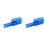 2X Fiber Optic Adapter Square Type Bare Fiber Adapter SC/UPC Square FTTH Optical Tools Bare Fiber Optic Adapter 1