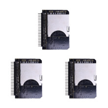 3X 44-Pin Male IDE to Card Adapter
