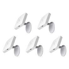 5X Tuya Zigbee Human Presence Detector with Holder Human Body PIR Sensor MmWave  Microwave Motion Sensor Detect