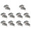 20PCS Car Light 16LED Daytime Running Light Fog White Light DRL Daytime Running Lamp Universal 1