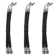 3X 4D56 Engine Oil Cooler Feed Return Hose Kit MR127900 for Montero Pajero Sport 1998-2009 L200 1996-2007 2.5