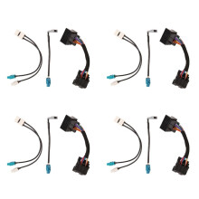 4X Adaptateur de Câble Sans Fil RCC Radio NAC Câble Adaptateur MRN Radio SMEG, SMEG + NAC, Câble RCC pour