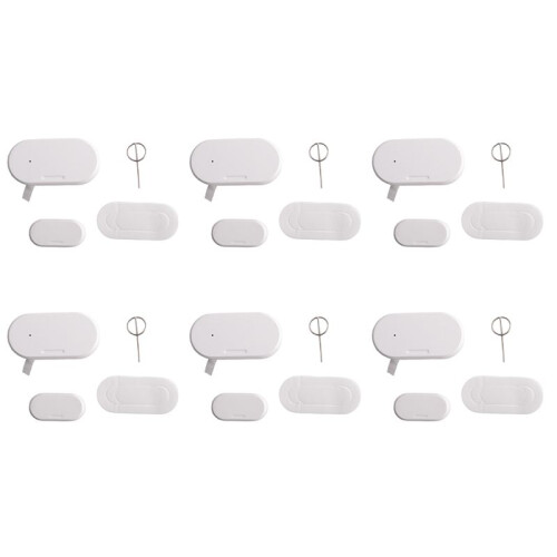 Tuya Zigbee 3.0  Contact Detectors Security Gate Door Window Sensor Transducer  Life Home(6PCS)