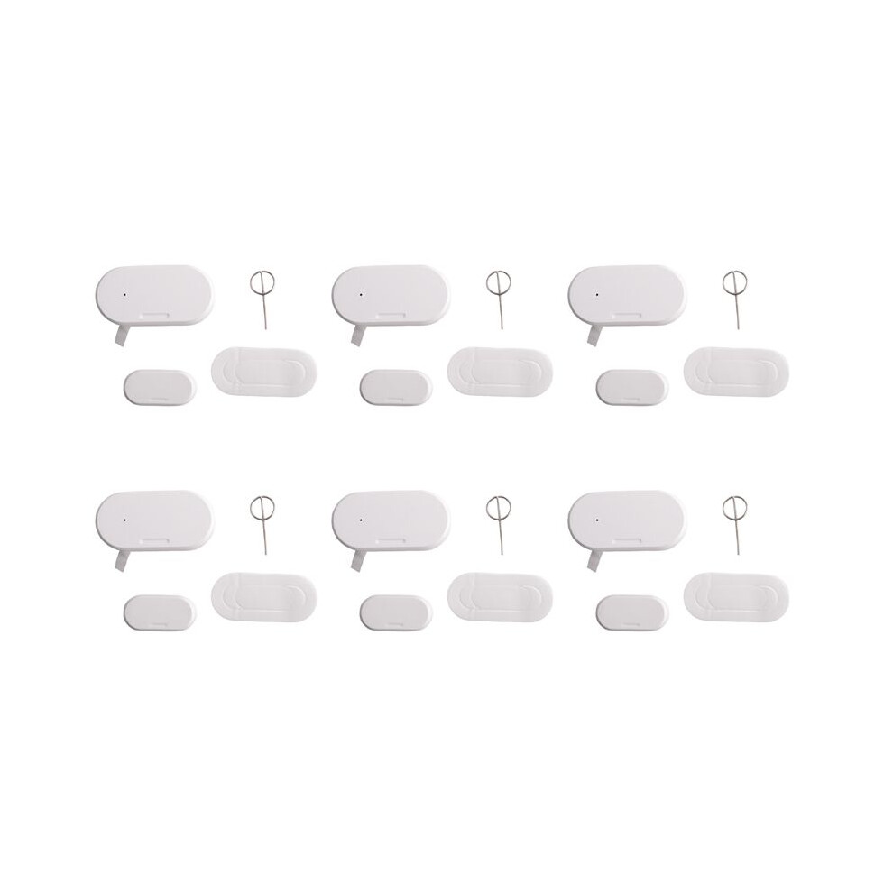 Tuya Zigbee 3.0 Contact Detectors Security Gate Door Window Sensor Transducer Life Home(6Pcs) 6034170085639