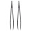4.5 inch Length Black Plastic Anti-static Tweezers Repair Tool 2 2