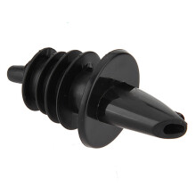 5pcs Plastic FreeFlow Liquor Spirit Bottle Pourer Bar Wine Cocktail Drinks