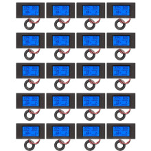 20X AC 80-260V 100A PZEM-061 LCD Display Digital Current Voltage Power Ammeter with Current Transformer CT