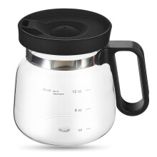 Caneca de Café de Vidro de 16 Oz,  Caneca de Café com Tampa À Prova de Derramamento, Resistente Ao Calor e  Capacidade, Canecas de Café