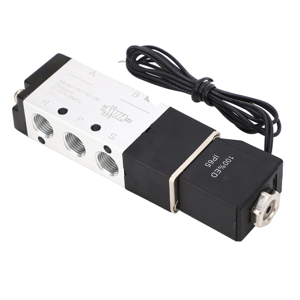 5/2 Pneumatic Solenoid Valve 4V110 DC12V IP65