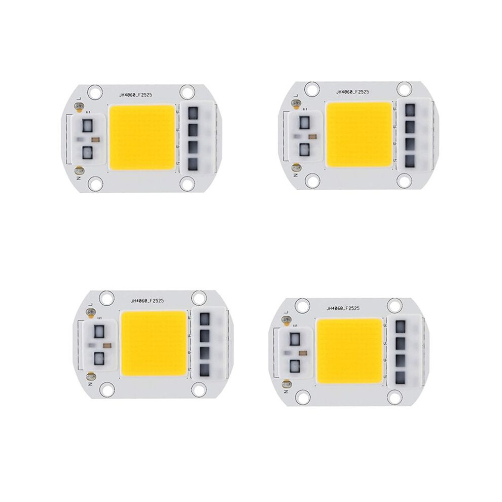 4X Warm Led Bubles Saving Chip High Voltage Source High Power Led Chip For Traffic Lighting 100W 220V White/Light 4712370278281