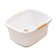 Large Foot Soak Tub for Pedicure and Spa, Lightweight Foot Bath Basin for Soaking Feet at Home, White L