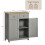 Home Discount Priano 2 Drawer 2 Door Cabinet Bathroom Cupboard 7