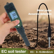 Boden-EC-Detektor Wert Temperaturerkennung Externe Sonde Garten Grasland Temperatur EC-Detektor