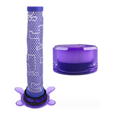 2PCS Filter Replacement Parts for V8 FOCUS Mattress Vacuum Cleaner Front Filter&Rear Filter Household Cleaning