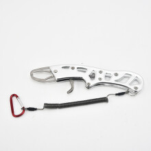 (White) Saltwater Fishing Lip Grippers - Metal Tool