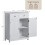 Home Discount Priano 2 Drawer 2 Door Cabinet Bathroom Cupboard 7