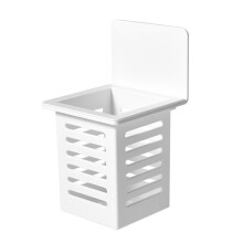 Wall Mounted Plastic Chopstick Holder, Multifunctional Kitchen Utensil Rack