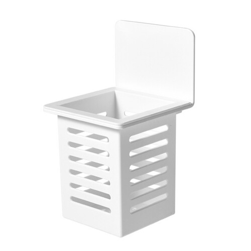 Wall Mounted Plastic Chopstick Holder, Multifunctional Kitchen Utensil Rack