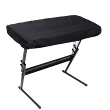 Breathable 61 Key Keyboard Dust Cover with Drawstring Closure for Digital Piano Protection