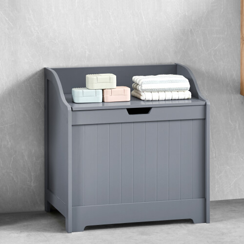 Priano Laundry Chest Clothes Storage Basket Lid