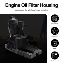 11428512283 Motorölfiltergehäuse für F20 F21 E90 E91 E92 E93 F30 F34 F36 F10 F11 E84 F25 N47 LHD