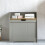 Home Discount Priano Laundry Chest Clothes Storage Basket Oak Lid 5