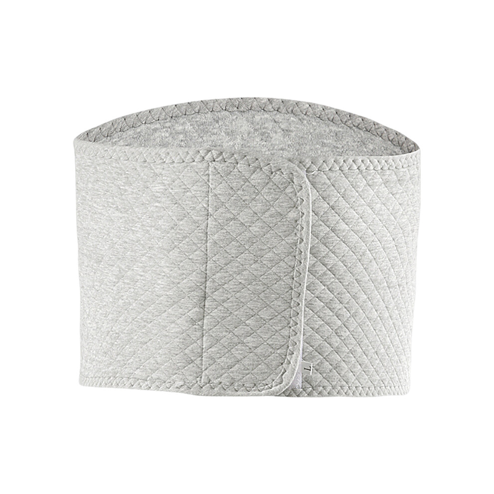 Hue-Grain (Gray, M) Thermal Waist Brace For Back Pain Relief
