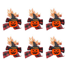 6Pack Felt and Raffia Napkin Rings8–11cm