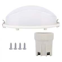 Sauna Lamp Explosion Proof Light with Moisture Resistant PP Housing for Bathroom and Steam Room