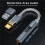CCZ CM01 USD C to 3.5mm Audio Adapter 8 Core Single Crystal Copper Silver Plated Cable CX31993 DAC Audio Decoder 5