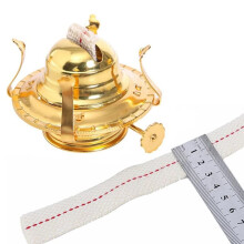 2Pcs Oil Lamp Burner for Lamps Oil Lamp Replacement Oil Lamps Parts with Reduction Collar and Cotton Lamp Wick