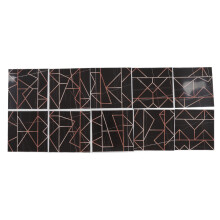 Autocollants pour carrelage en PVC 15 x 15 cm, lot de 10