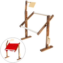 Solid Wood Cross Stitch Rack Adjustable Stand Desktop Cross Stitch Embroidery Frame