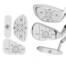 150pcs Impact Tape Labels.Self-Teaching Sweet Spot and Consistency Analysis.Improve Swing Accuracy