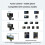 Selfie Stick Tripod Remote Control for  Action 6 5 Wireless Extendable Monopod Stand 3