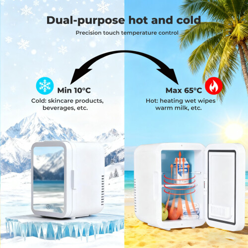 Spector 5L Portable Cooler Warmer with Mirror 2