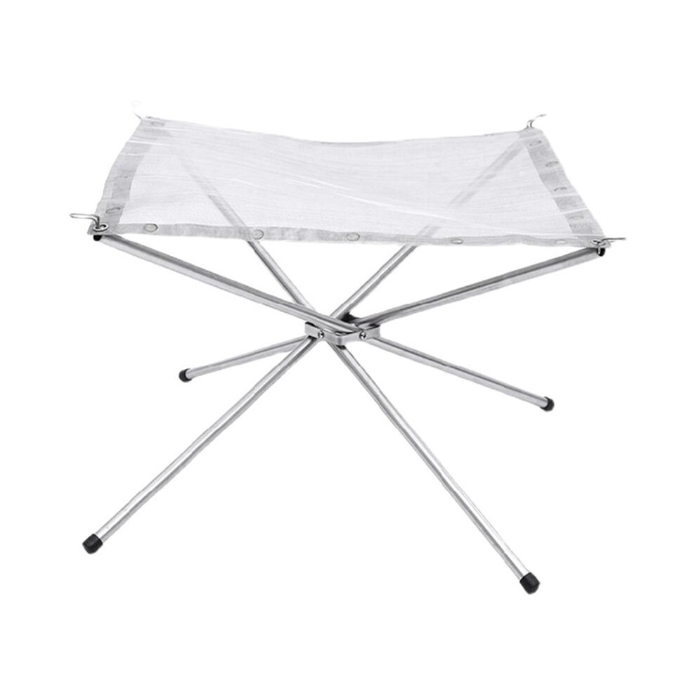 Portable Outdoor Fire Pit Upgraded Camping Fire Pit Foldable Mesh Fire Pits For Camping, Campfire With Carrying Bag 6032923146651