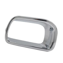 Car Front Bumper Air Duct Trim Frame for Cooper S F55/F56/F57 2014-2021 Air Intake Chrome Cover 51117337811 L