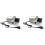 2X Electric Knife Sharpener,Automatic Motorized,Sharpening Tool,Professional Knives Sharpening Multi-Function.EU Plug 1